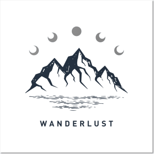 Mountains. Wanderlust Posters and Art